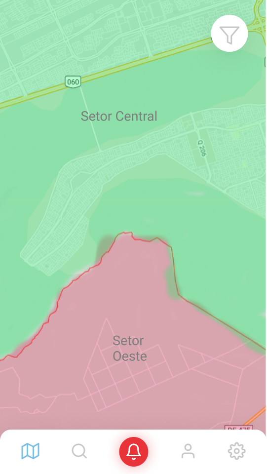 Mapa de Calor por Bairro