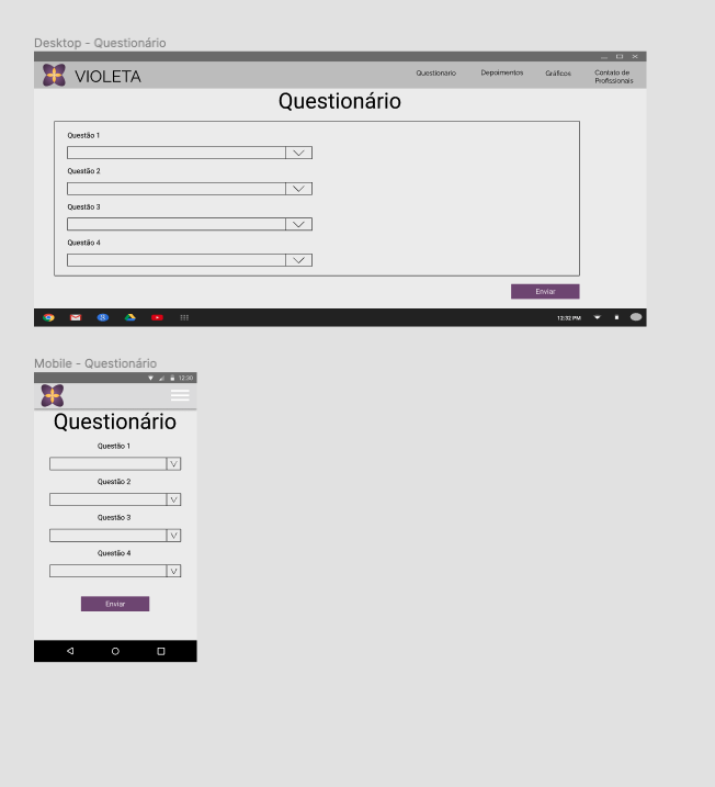 Prototipo media fidelidade