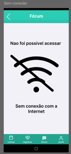 Tela Sem Conexão