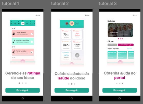 Tela de Tutorial