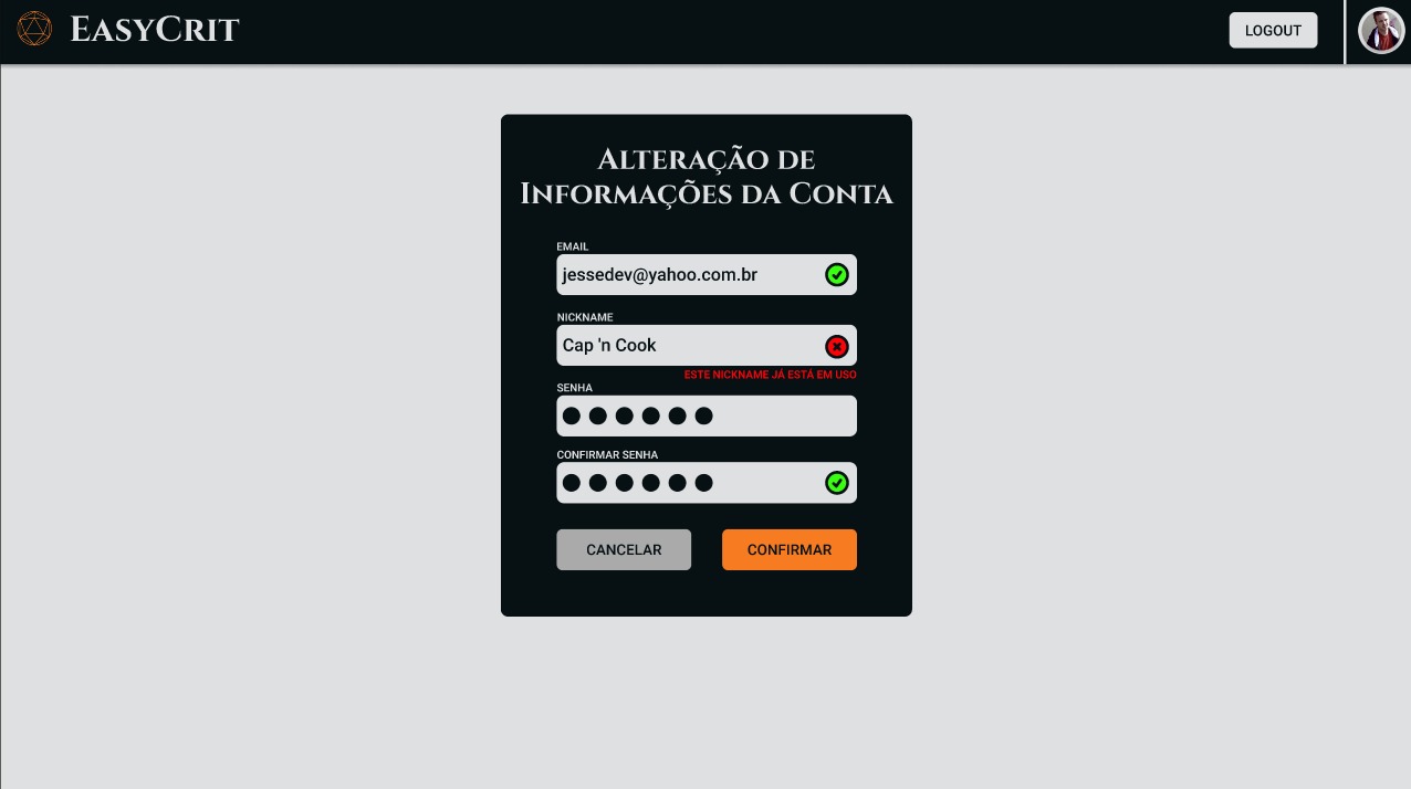  Alteração
