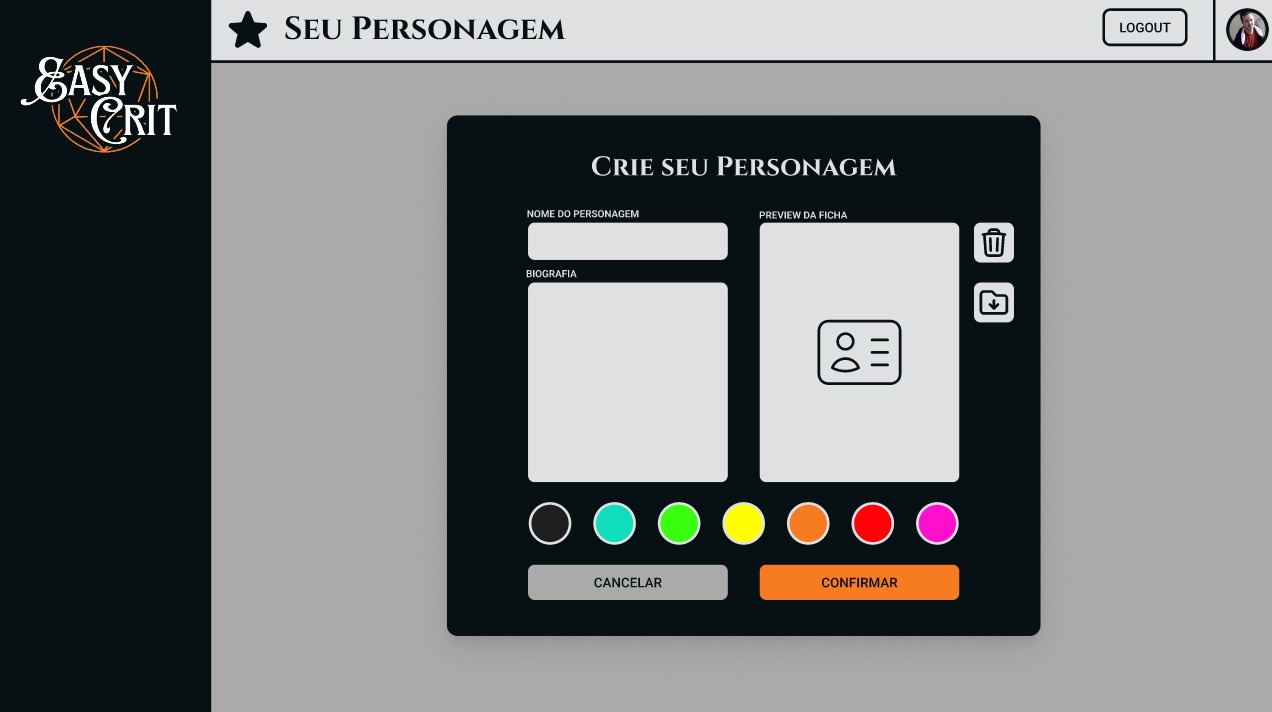 Criação de Personagem