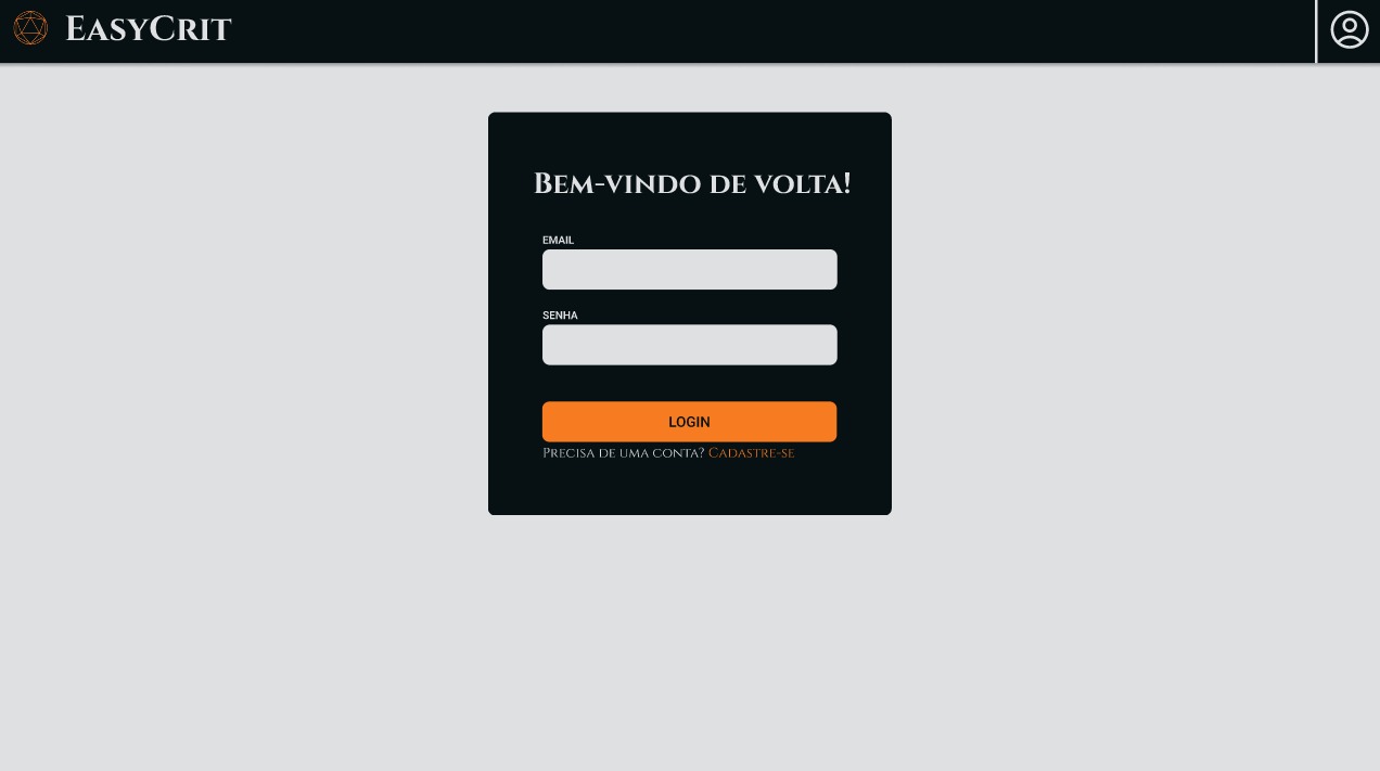Login do Usuário